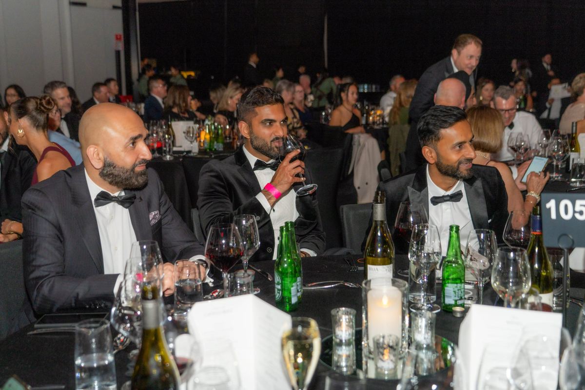 Area Specialist team, Ray White Austar Realty agents from New Lynn, at the Ray White annual awards dinner, September 2026
